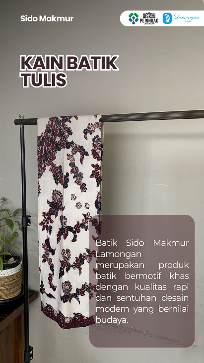 Foto: Kain Batik tersedia di Lamongan Mart