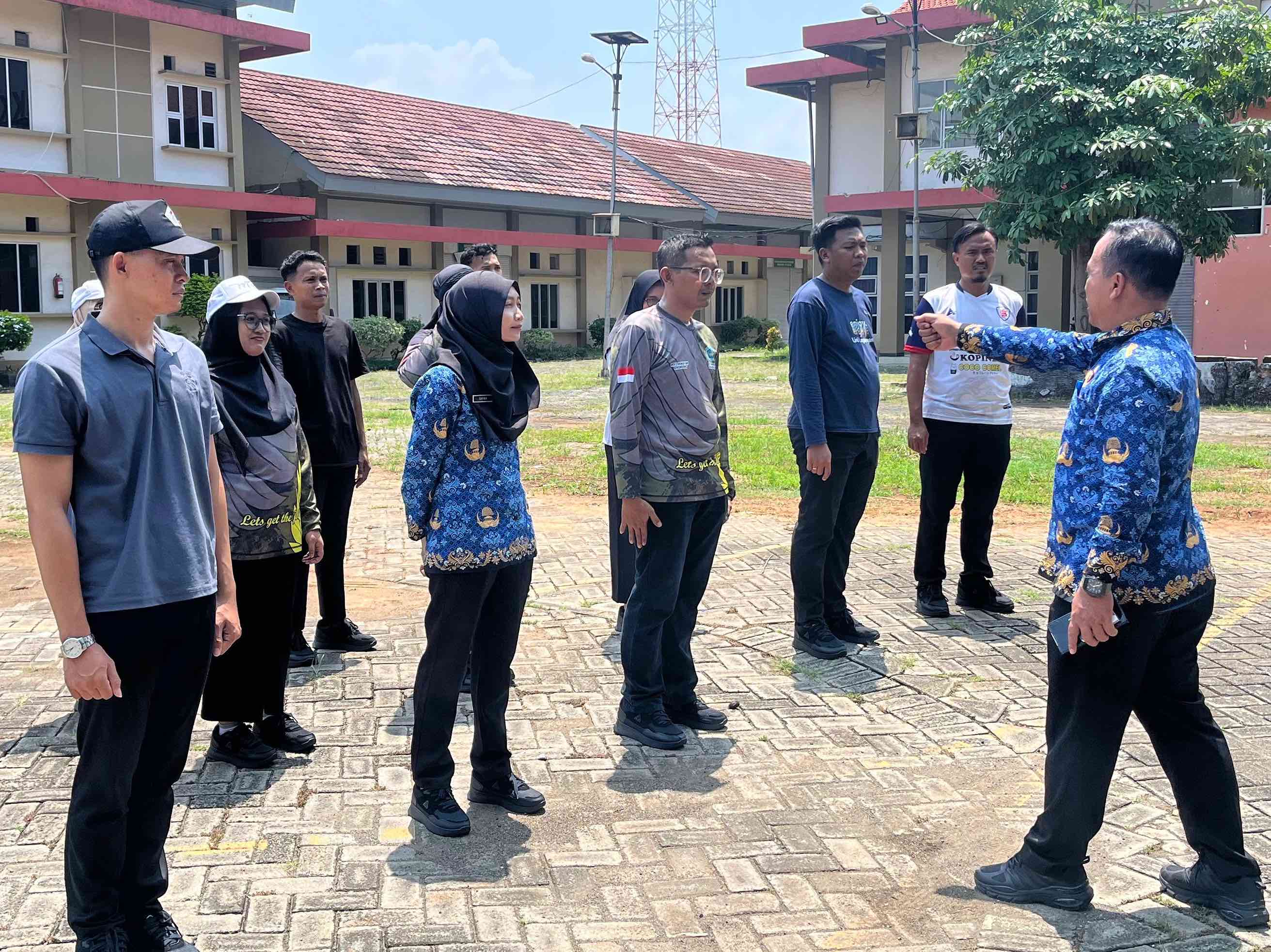 Foto: FINAL BREAFING PLETON DISNAKER SIAP LOMBA