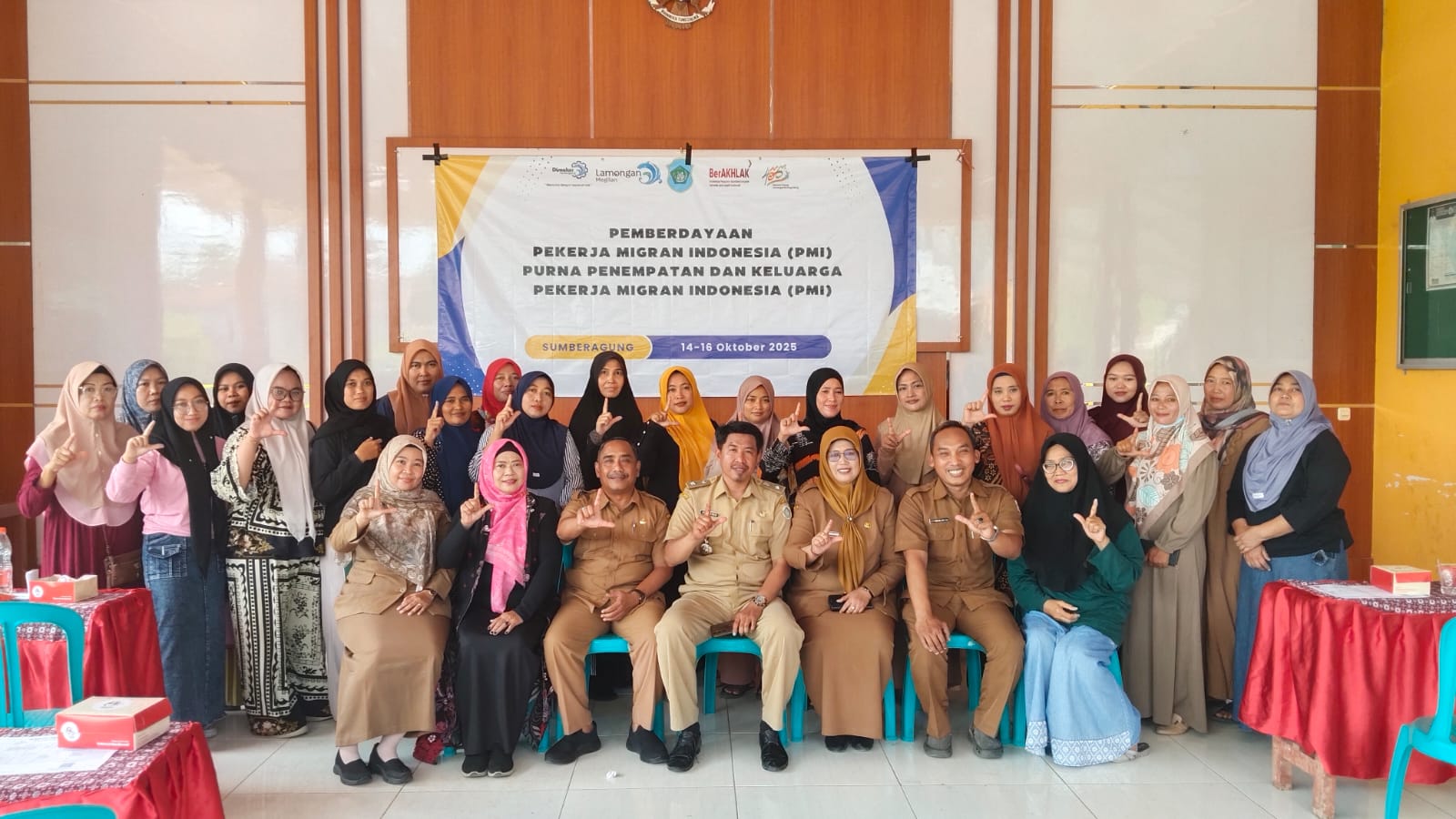 Foto: KEGIATAN PEMBERDAYAAN PEKERJA MIGRAN INDONESIA (PMI) PURNA PENEMPATAN DAN KELUARGA PMI