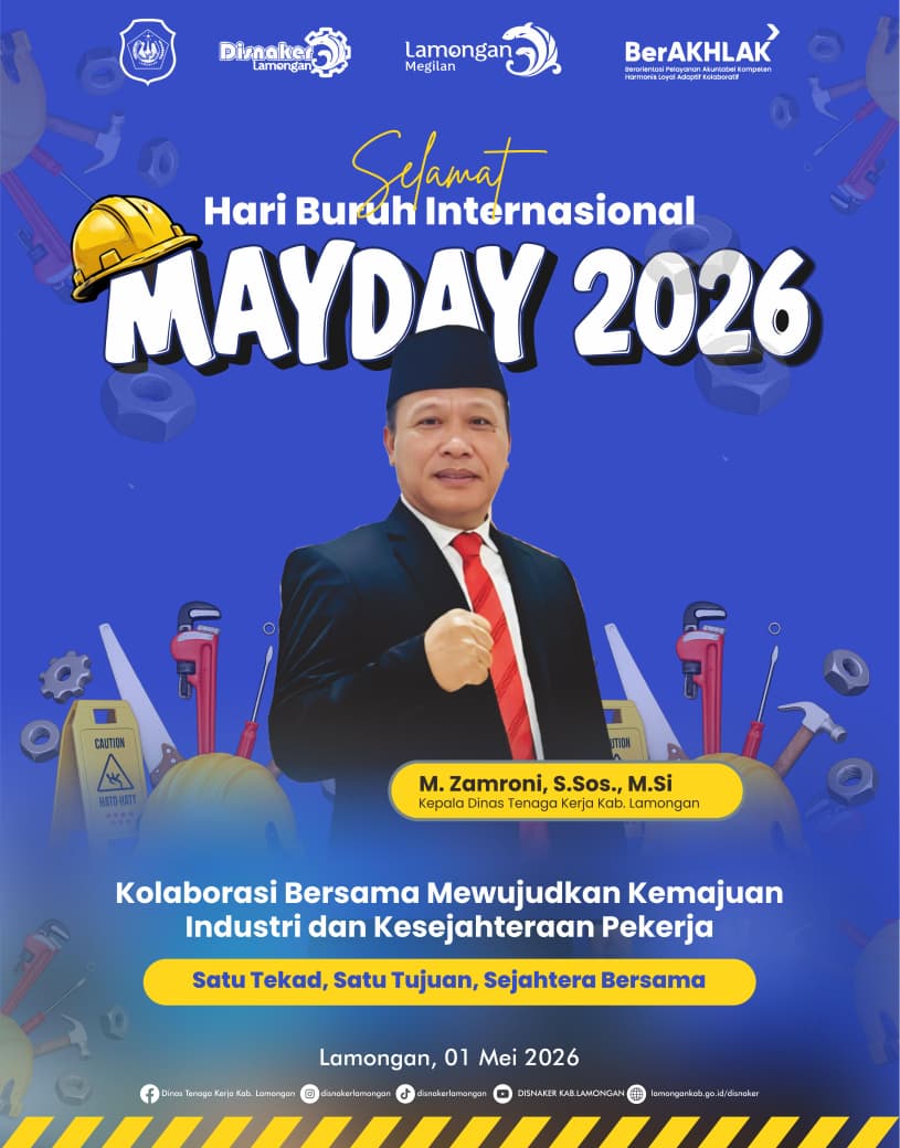 Foto: SELAMAT HARI BURUH INTERNATIONAL 2026