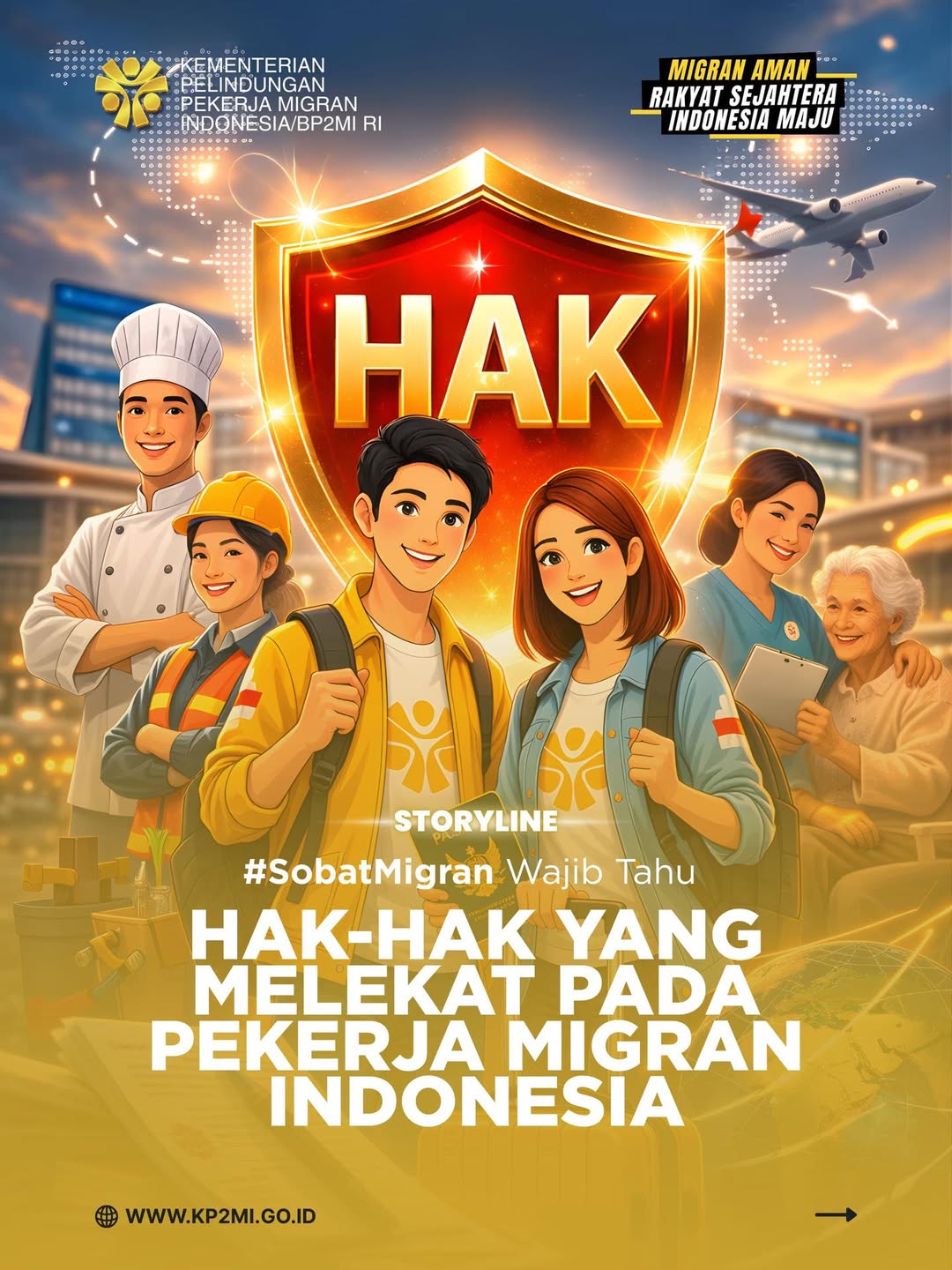 Foto: HAK-HAK YANG MELEKAT PADA PEKERJA MIGRAN INDONESIA