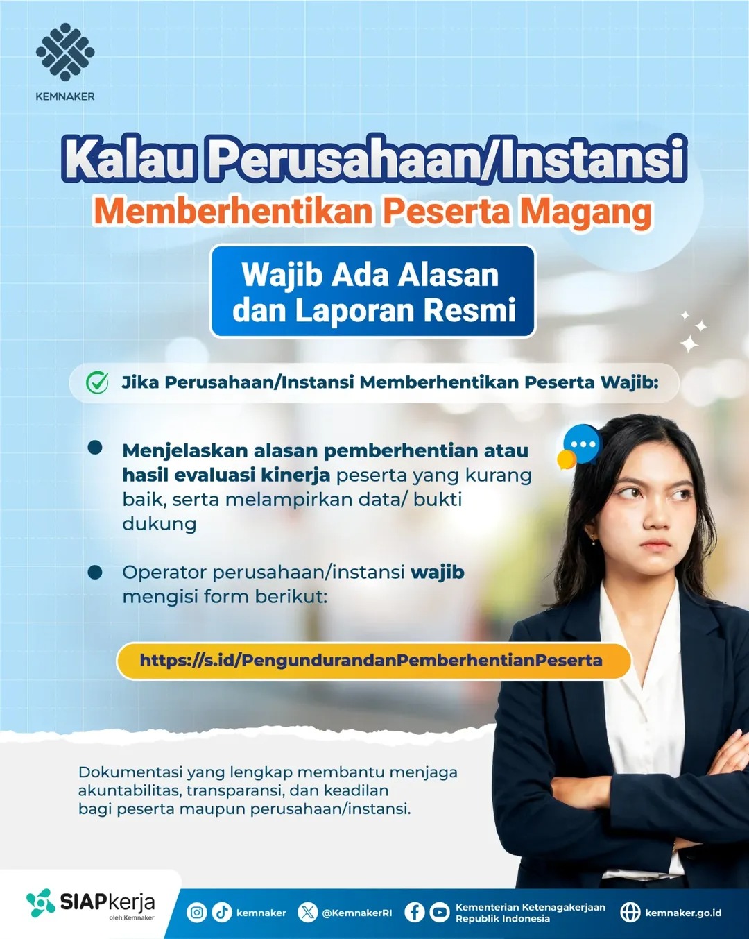 Foto: PERUSAHAAN MAU MEMBERHENTIKAN PESERTA MAGANG? ADA ATURANNYA, REKAN!