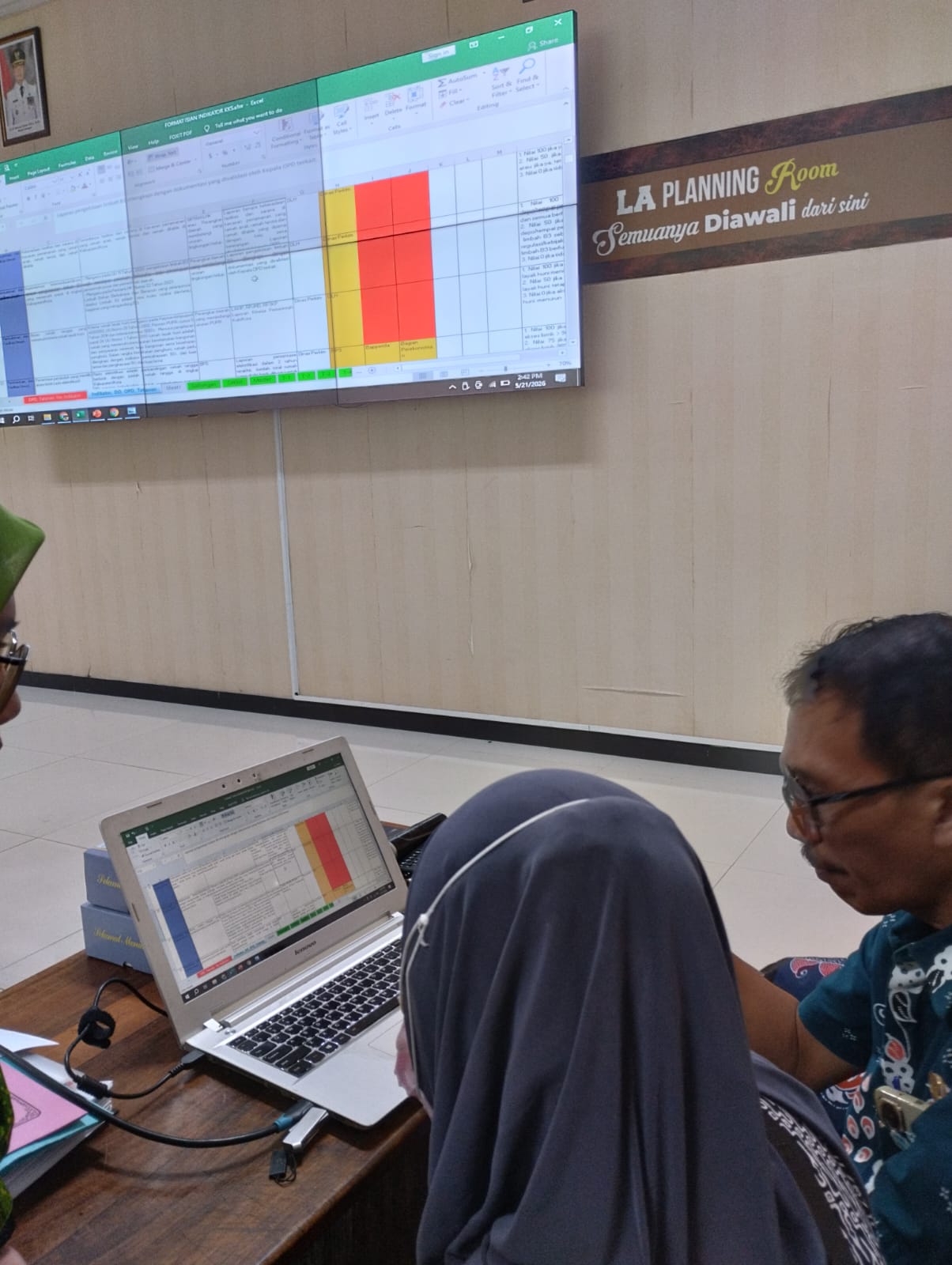 Foto: RAPAT VERIFIKASI DAN VALIDASI DATA PENDUKUNG KKS KABUPATEN LAMONGAN SUKSES DIGELAR