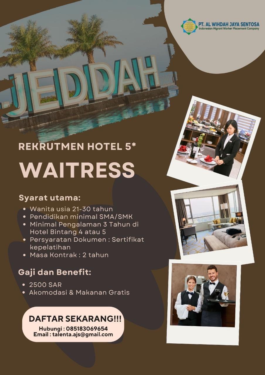 Foto: LOKER NEGARA JEDDAH PT. AL WIHDAH JAYA SENTOSA