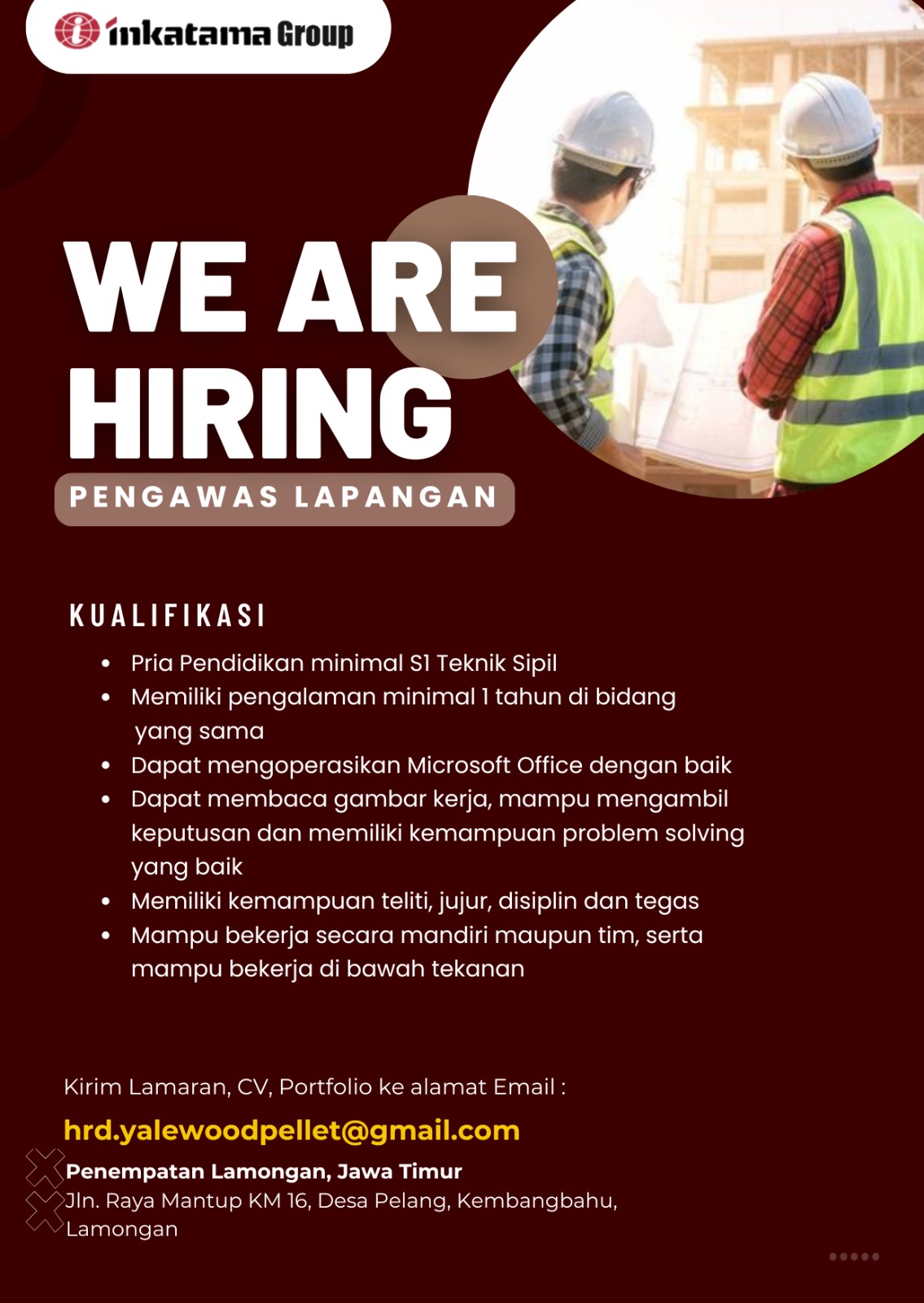 Foto: LOKER INKATAMA GROUP