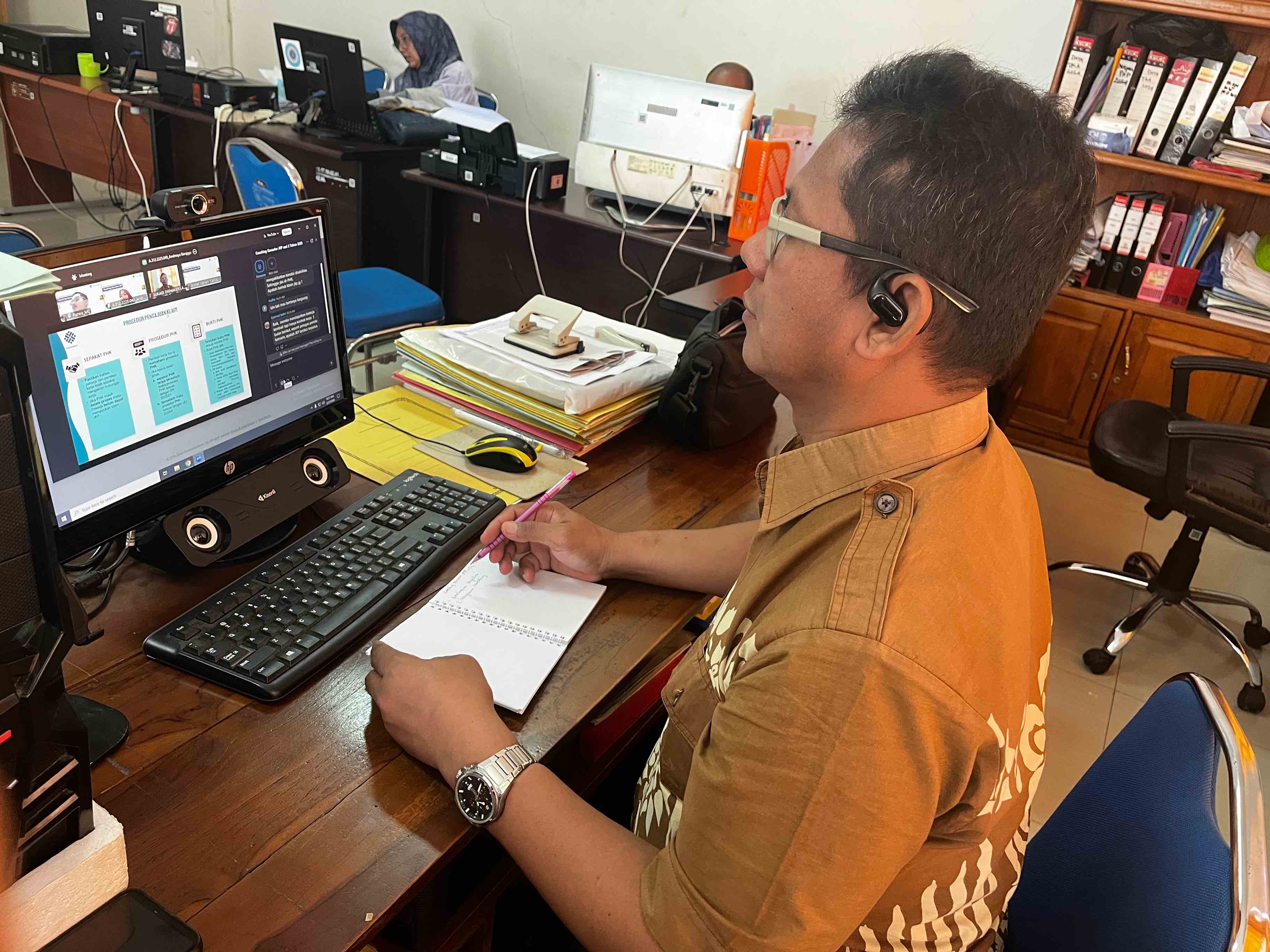 Foto: DISNAKER LAMONGAN IKUTI COACHING KONSELOR PROGRAM JKP SESI 2 TAHUN 2026