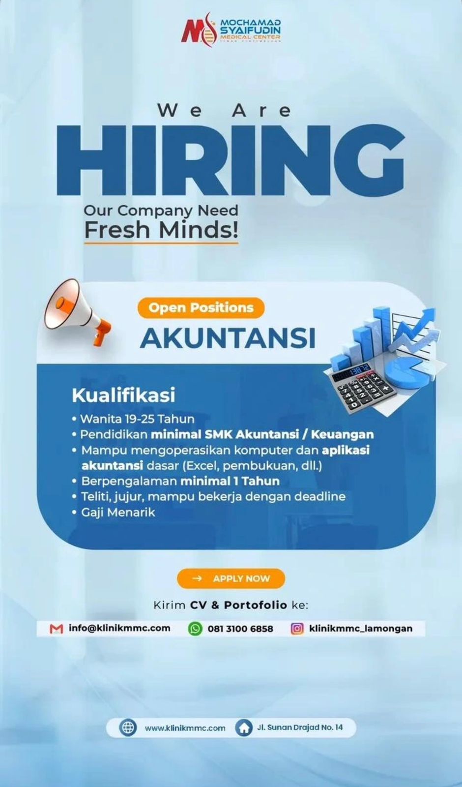 Foto: LOKER MOCHAMAD SYAIFUDIN MEDICAL CENTER