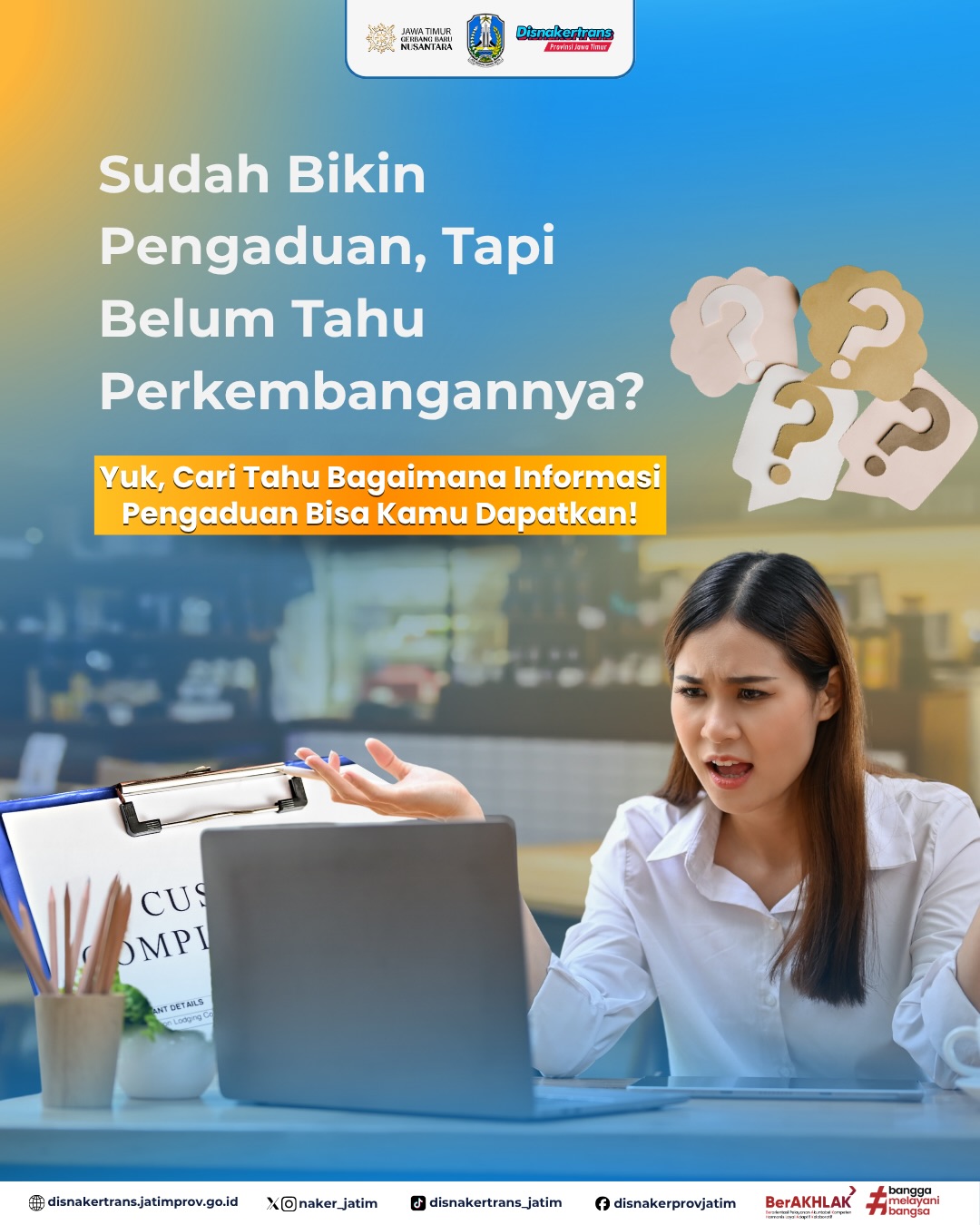Foto: SUDAH BIKIN PENGADUAN, TAPI BELUM TAHU PERKEMBANGANNYA?