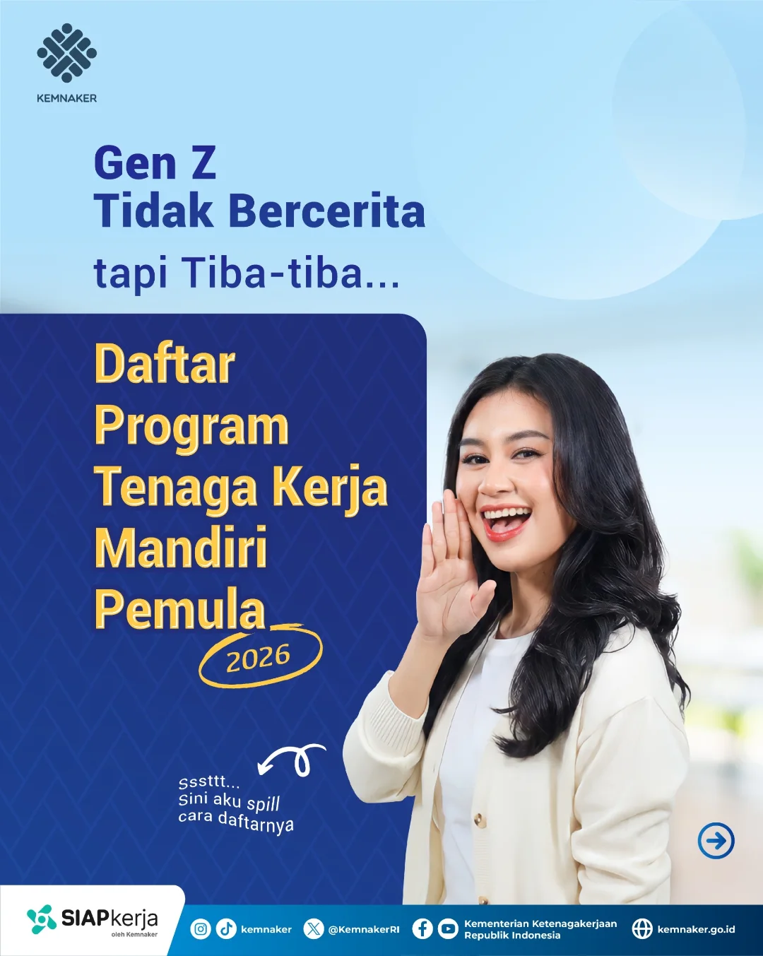 Foto: GEN Z TIDAK BERCERITA TIBA-TIBA UDAH DAFTAR PROGRAM TKM PEMULA