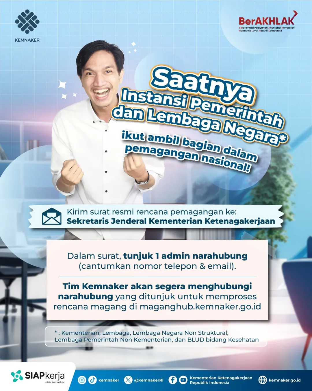 Foto: SAATNYA INSTANSI PEMERINTAH DAN LEMBAGA NEGARA IKUT AMBIL BAGIAN DALAM PEMANGANGAN NASIONAL!