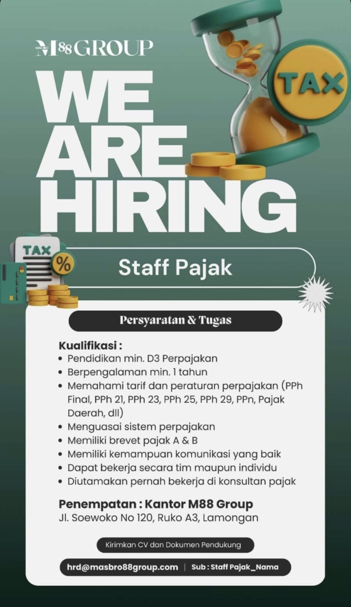 Foto: LOKER M88 GROUP
