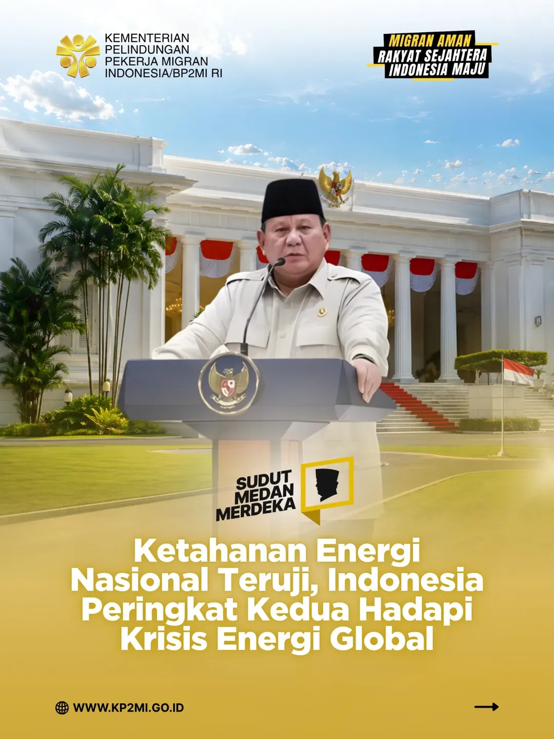 Foto: KETAHANAN ENERGI NASIONAL TERUJI, INDONESIA PERINGKAT KEDUA HADAPI KRISIS ENERGI GLOBAL