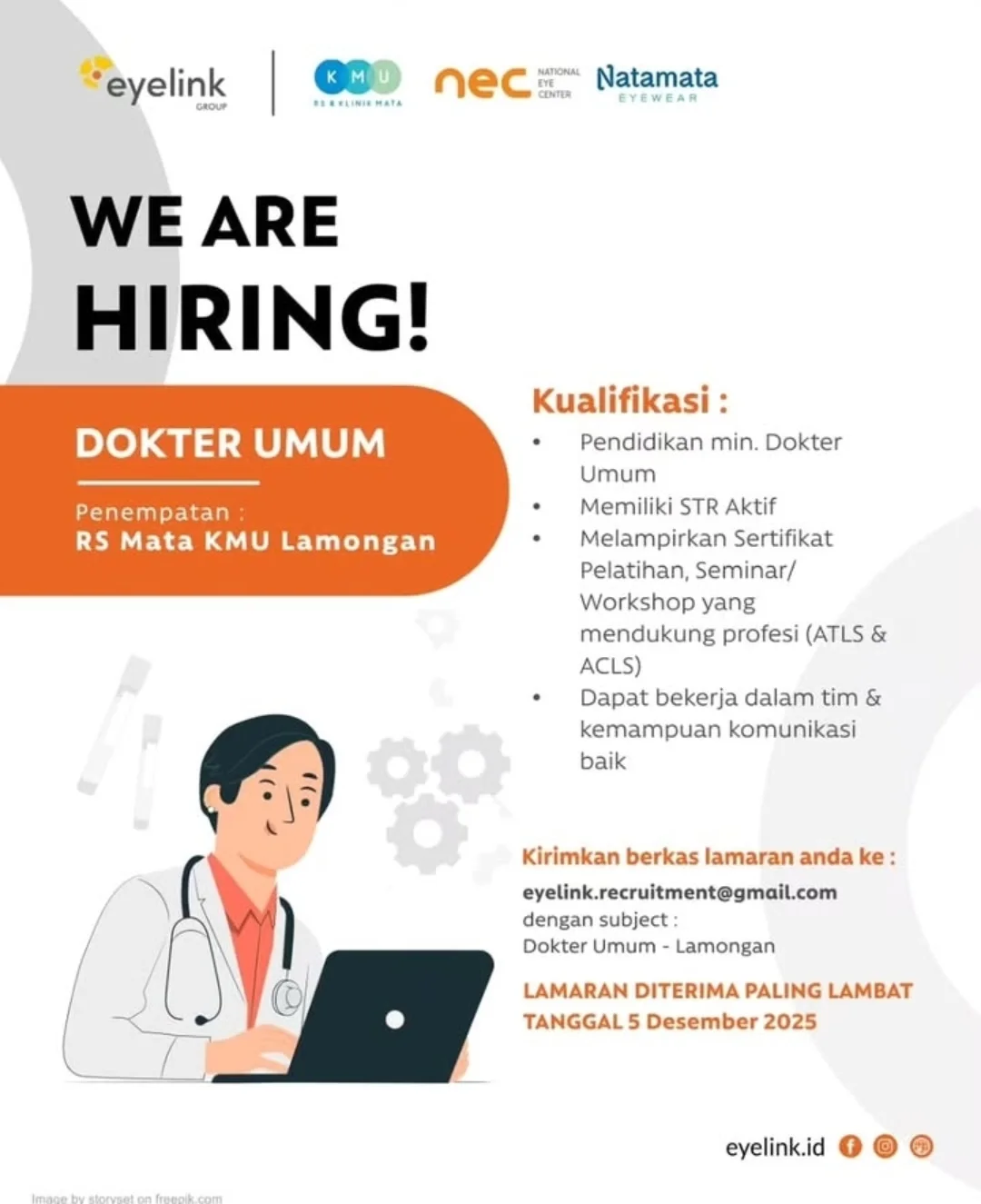 LOKER RS MATA KMU LAMONGAN