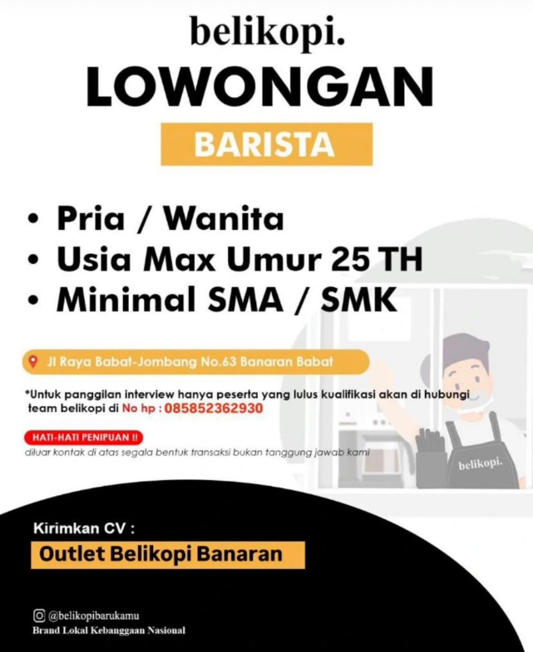 Foto: LOKER BELI KOPI