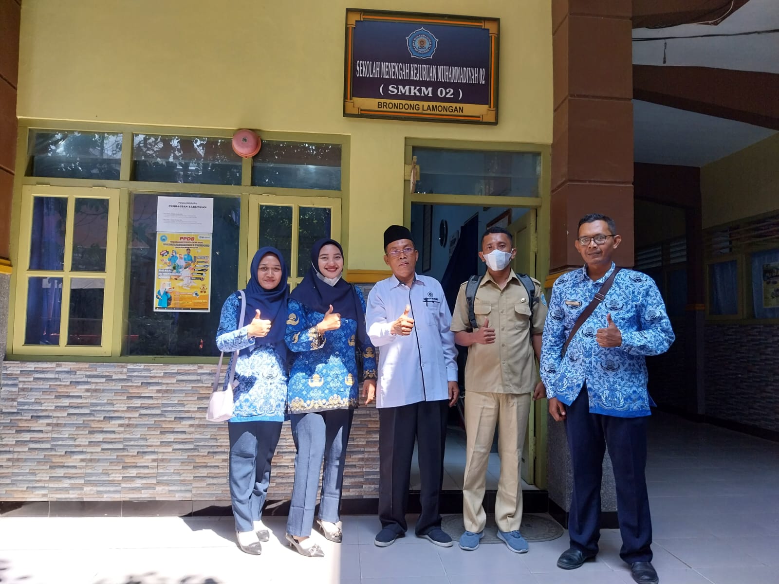 Foto: CETAK GENERASI SIAP KERJA DAN BERDAYA SAING: DISNAKER LAMONGAN GELAR MONEV BKK DI SMK MUHAMMADIYAH 7 KEDUNGPRING