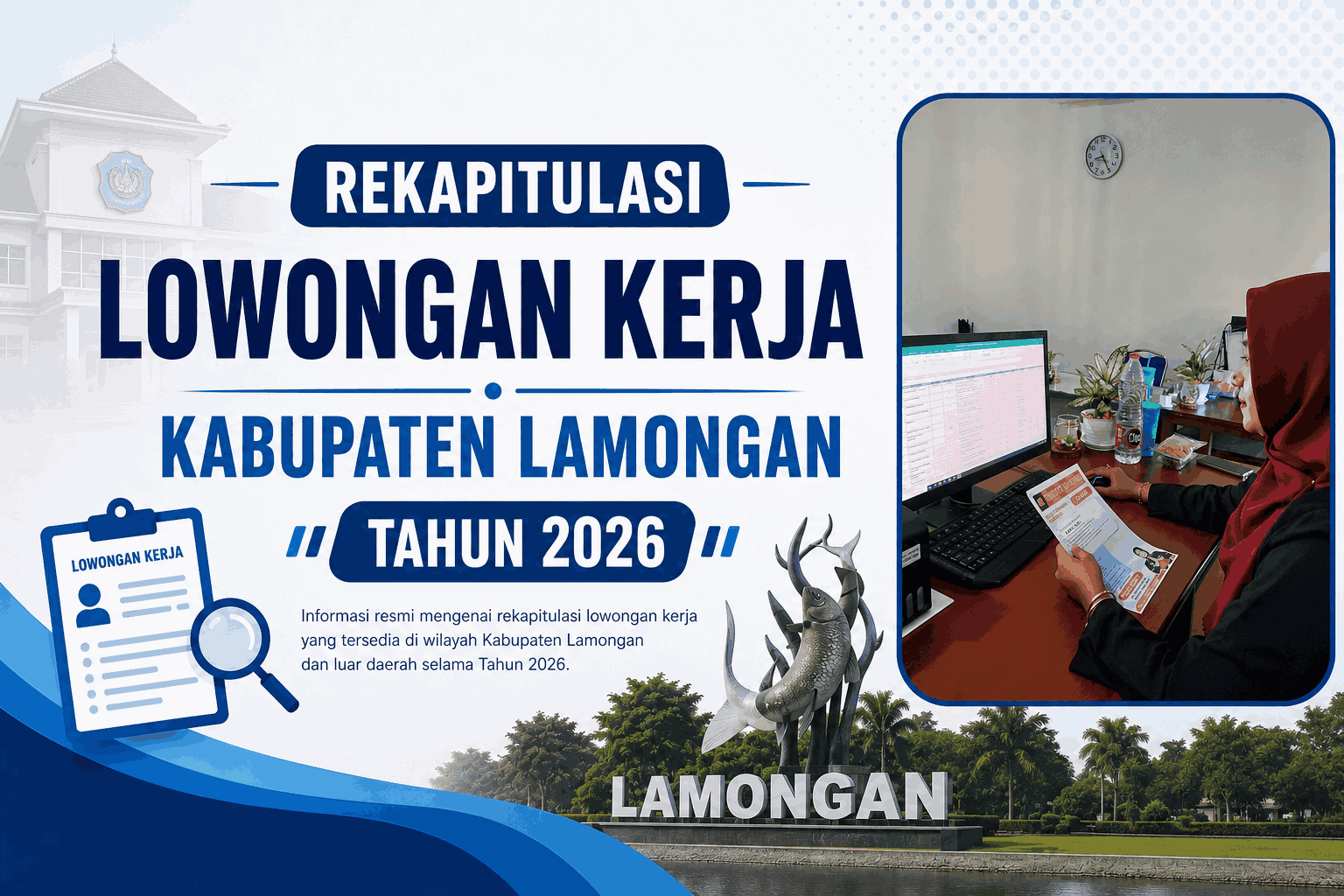 Foto: REKAPITULASI LOWONGAN KERJA KABUPATEN LAMONGAN TAHUN 2026