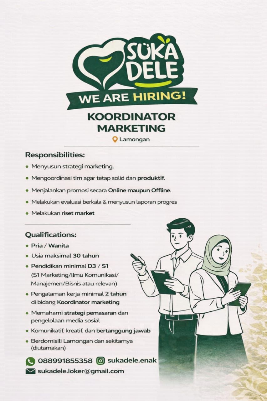 Foto: LOKER SUKA DELE