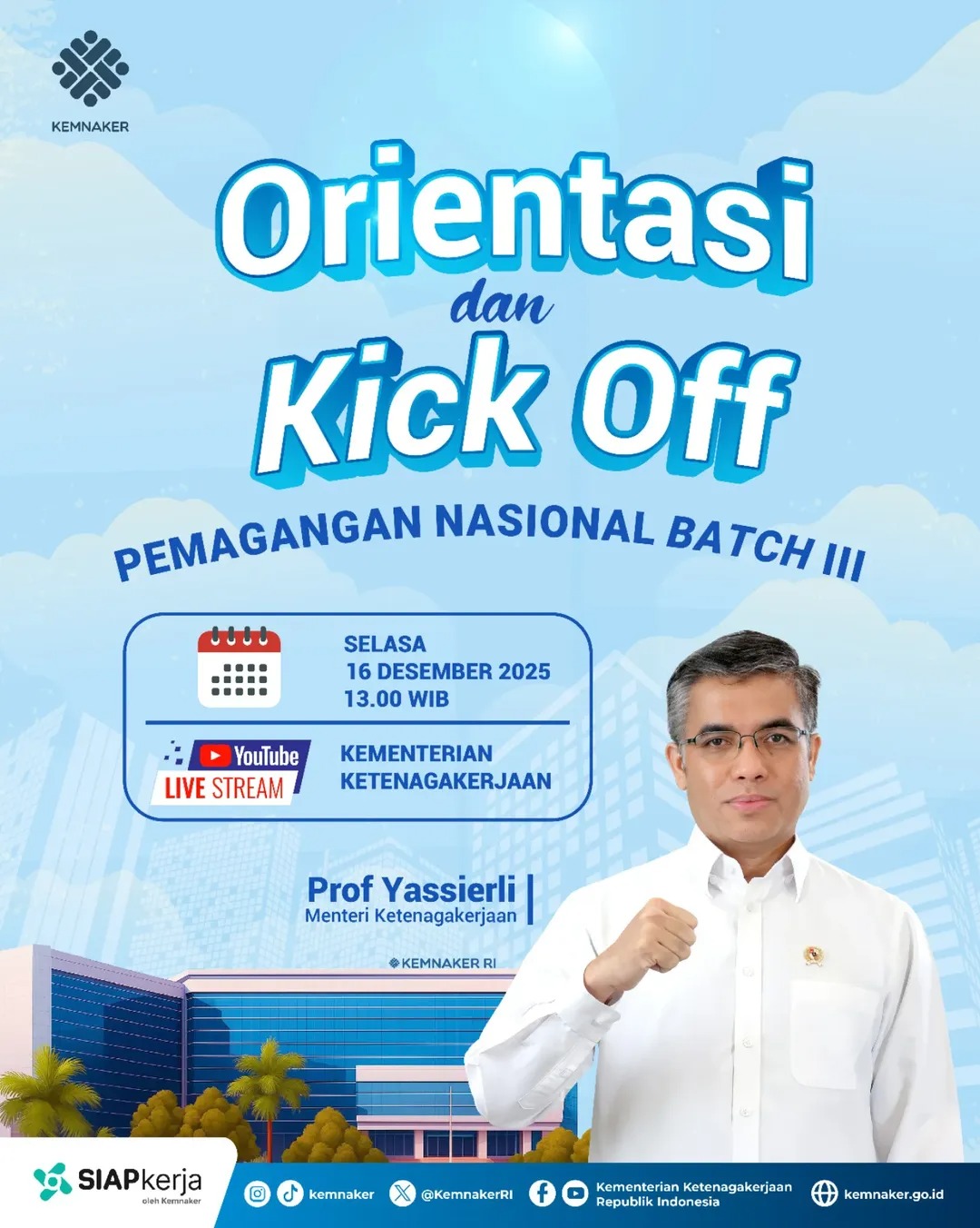 Foto: LANGKAH AWAL PEMAGANGAN NASIONAL BATCH III