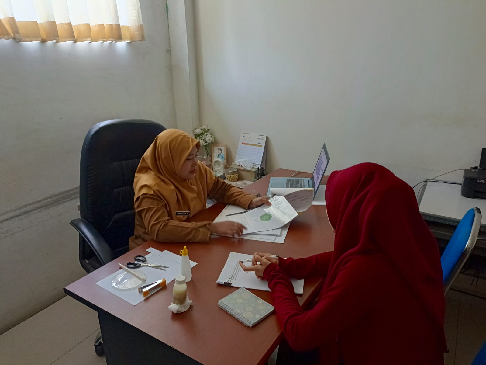 Foto: DISNAKER LAYANI KONSULTASI PEMAGANGAN DAN HUBUNGAN KERJA