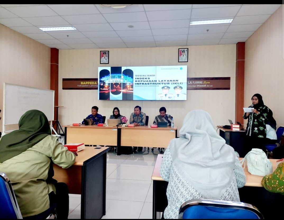 Foto: SOSIALISASI INDEKS KEPUASAN LAYANAN INFRASTRUKTUR IKLI