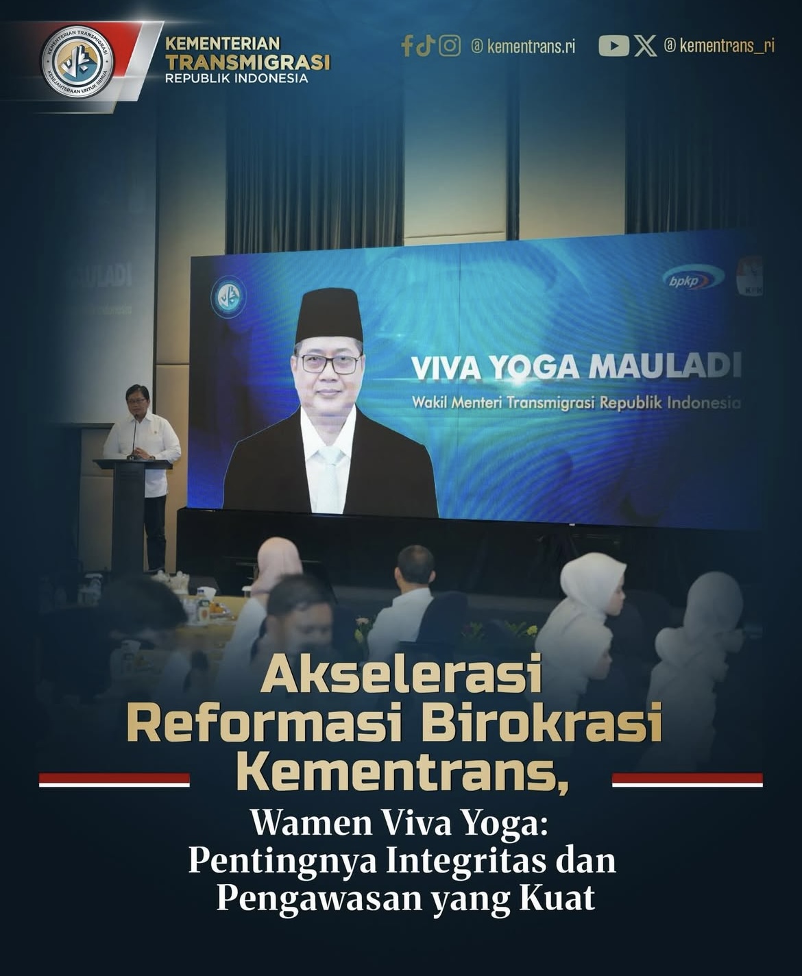 Foto: AKSELERASI REFORMASI BIROKRASI KEMENTRANS