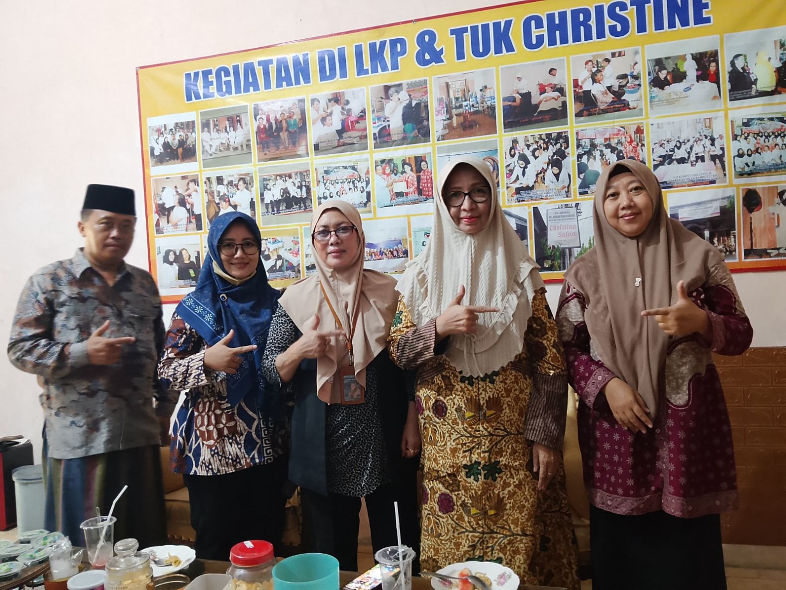 Foto: MONEV DI LPK CHRISTINE