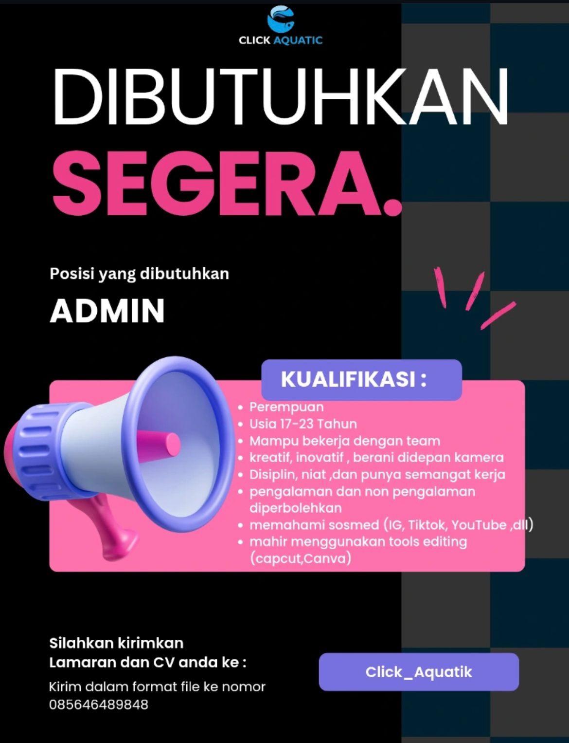 Foto: LOKER CLICK AQUATIC