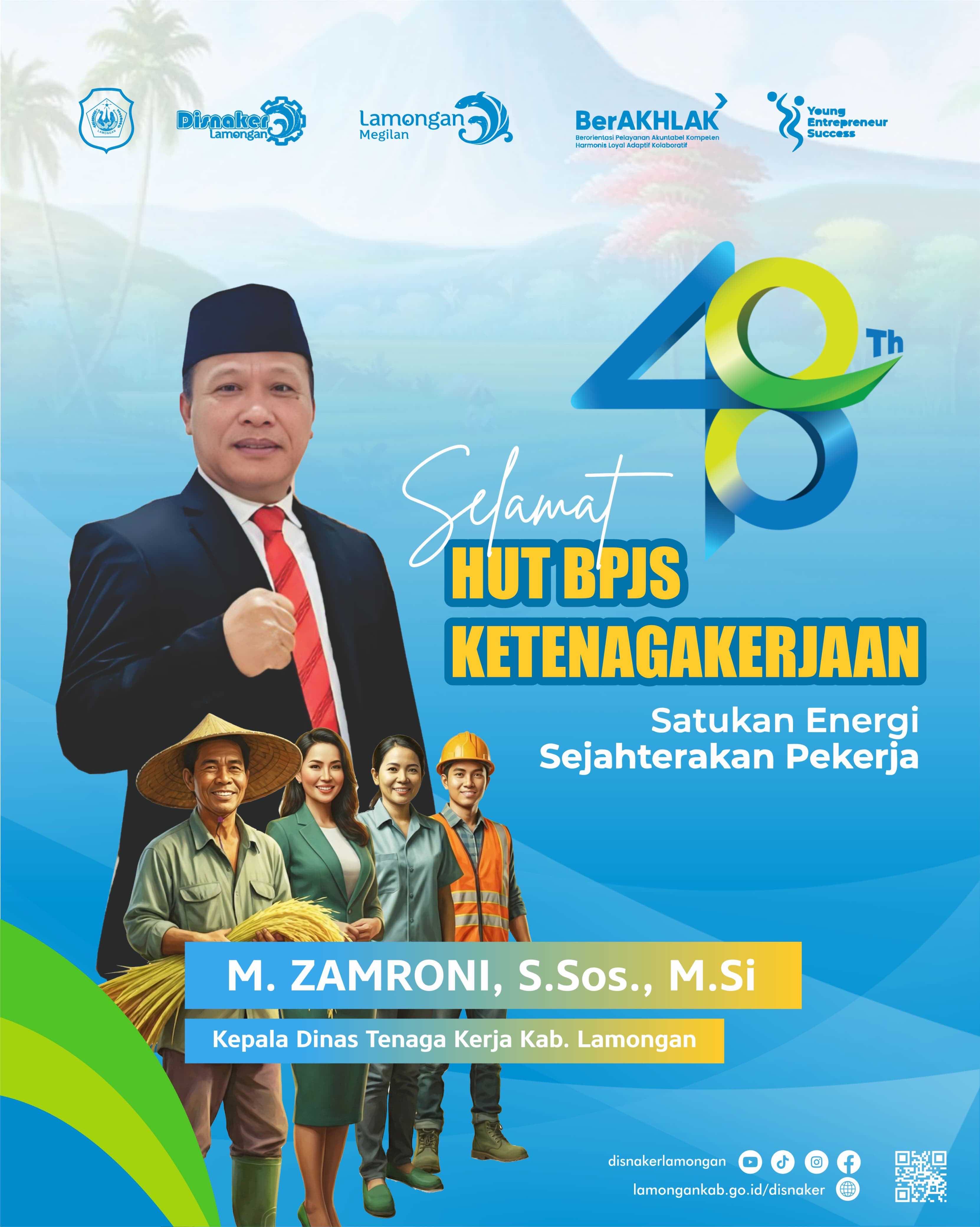 Foto: SELAMAT HUT BPJS KETENAGAKERJAAN