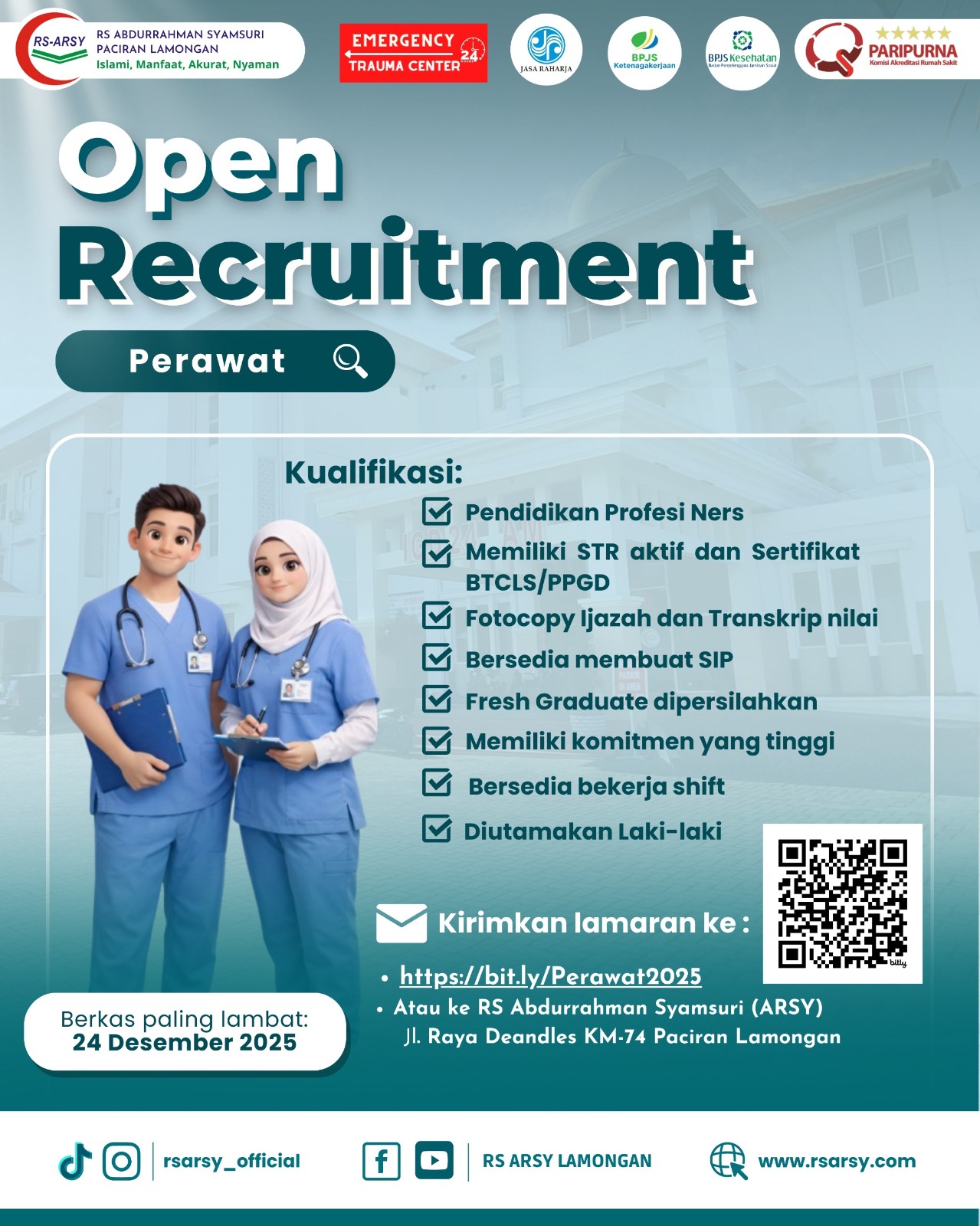 Foto: LOKER RS ARSY PACIRAN