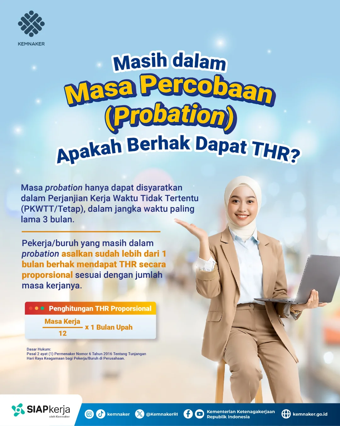 Foto: MASIH DALAM MASA PERCOBAAN (PROBATION) APAKAH BERHAK DAPAT THR?