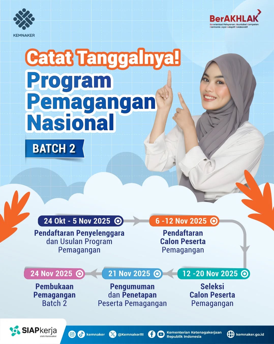 Foto: CATAT TANGGALNYA! PROGRAM PEMAGANGAN NASIONAL BATCH 2 TAHUN 2025