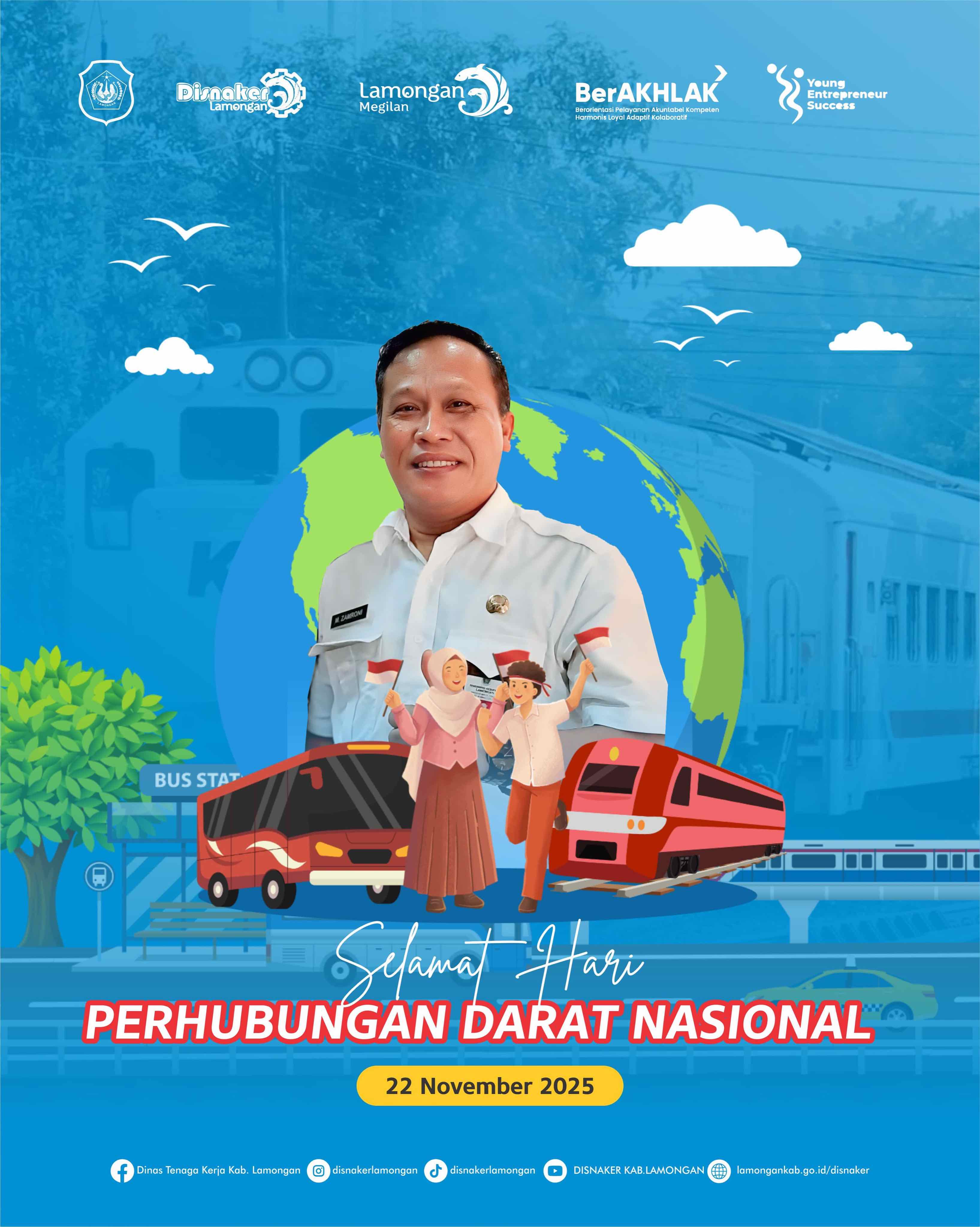 Foto: SELAMAT HARI PERHUBUNGAN DARAT NASIONAL