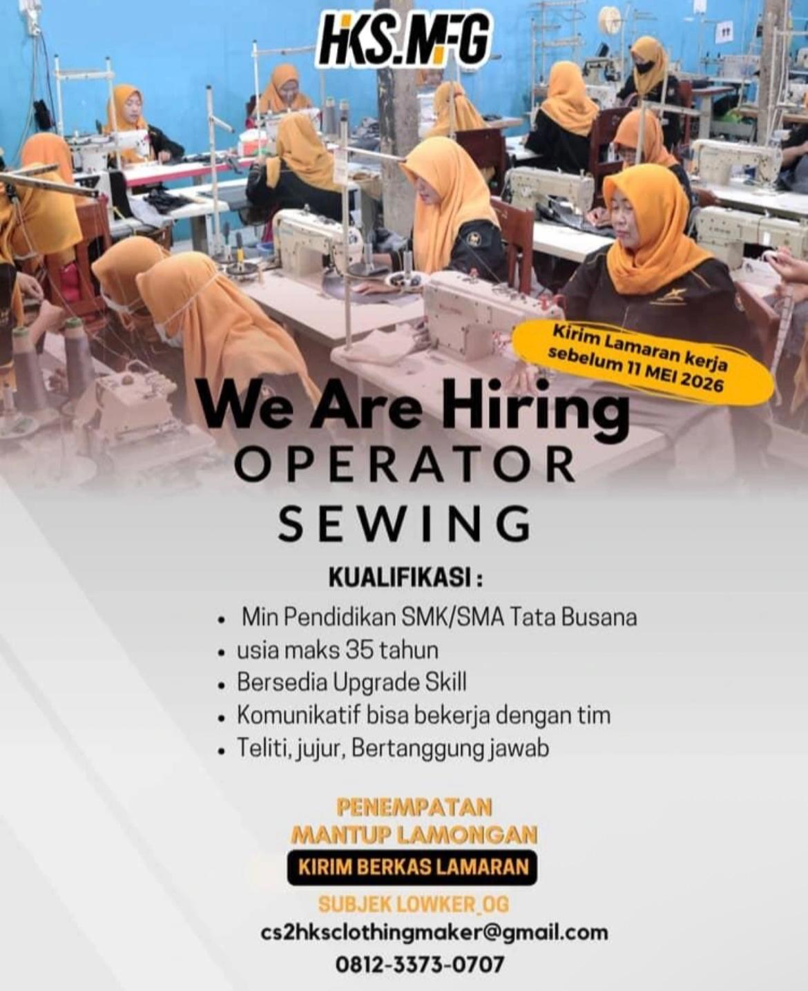 Foto: LOKER HKS.MFG
