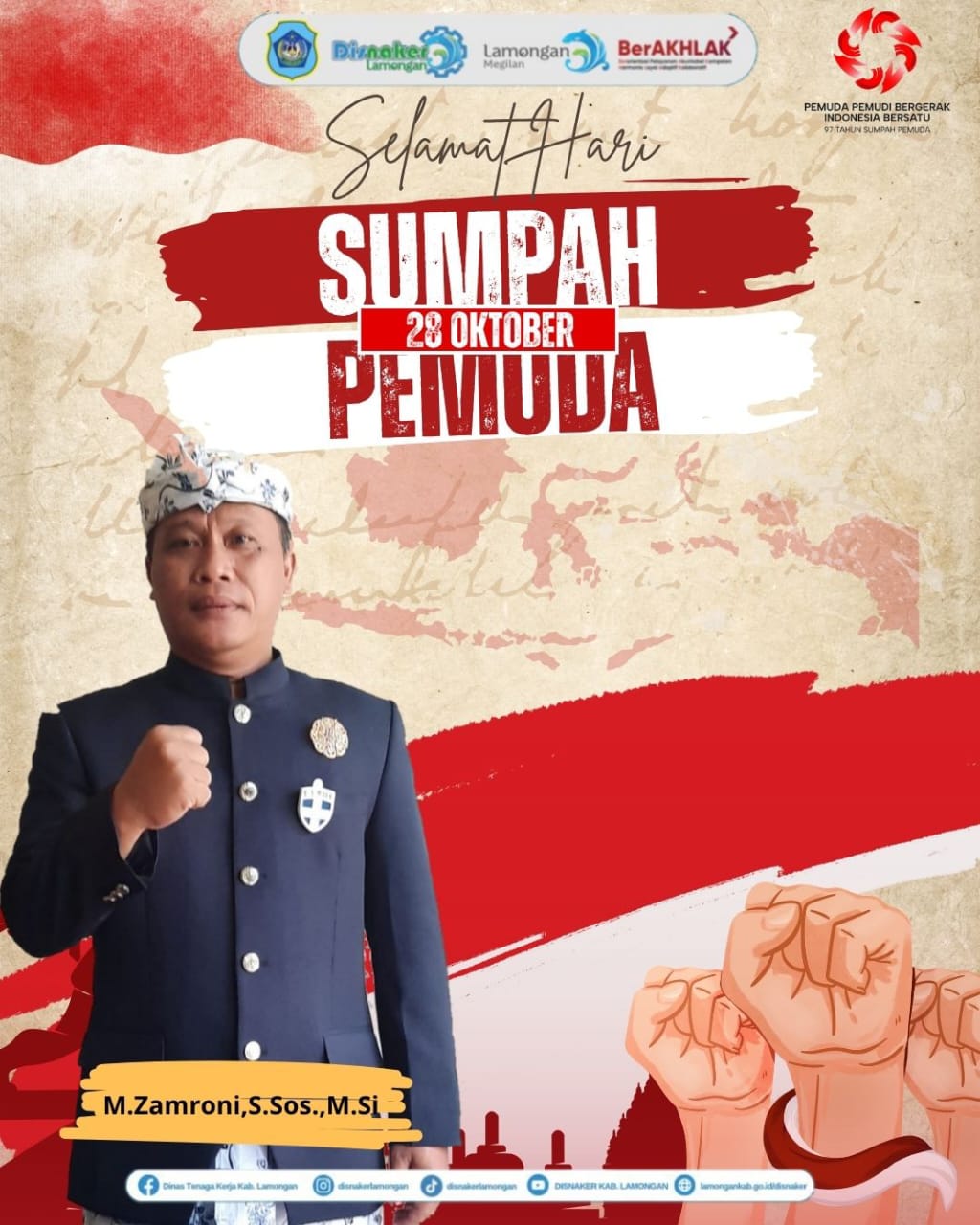 Foto: SELAMAT HARI SUMPAH PEMUDA KE-97 TAHUN 2025!