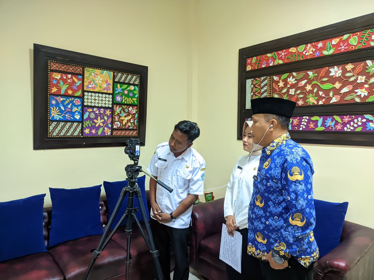 Foto: JEJAK PROSES PEMBUATAN VIDEO LOMBA HUT KORPRI