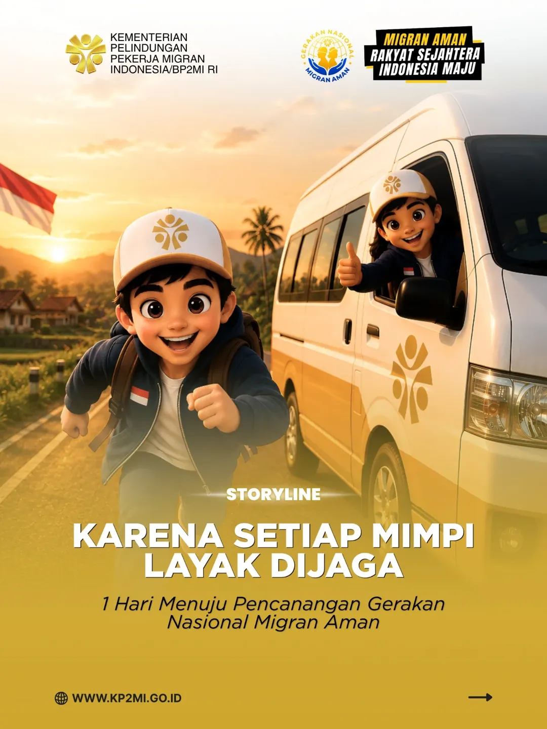 Foto: KARENA SETIAP MIMPI LAYAK DIJAGA 1 HARI MENUJU PENCANANGAN GERAKAN NASIONAL MIGRAN