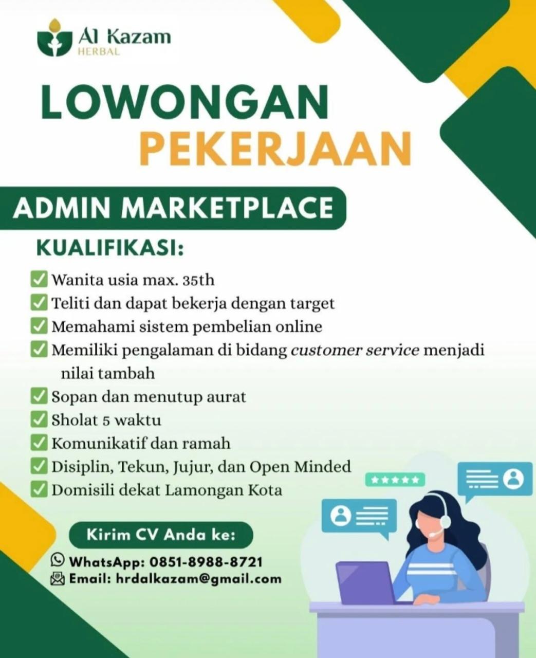 Foto: LOKER AL KAZAM HERBAL