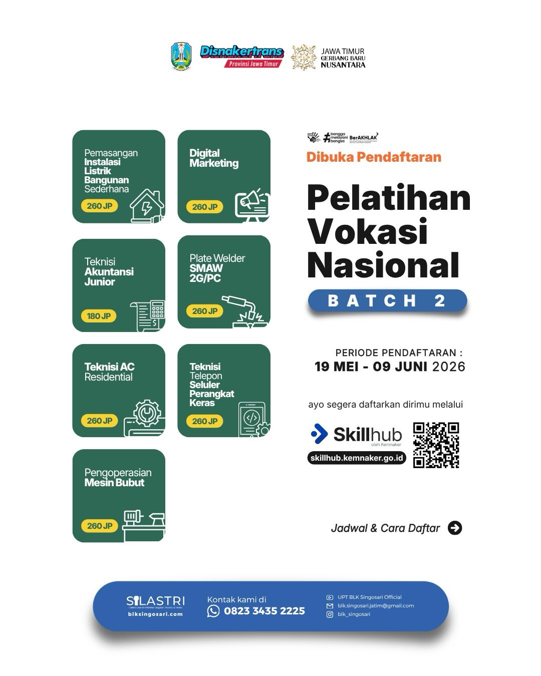 Foto: DIBUKA PENDAFTARAN! PELATIHAN VOKASI NASIONAL (PVN) BATCH 2 RESMI DIBUKA!