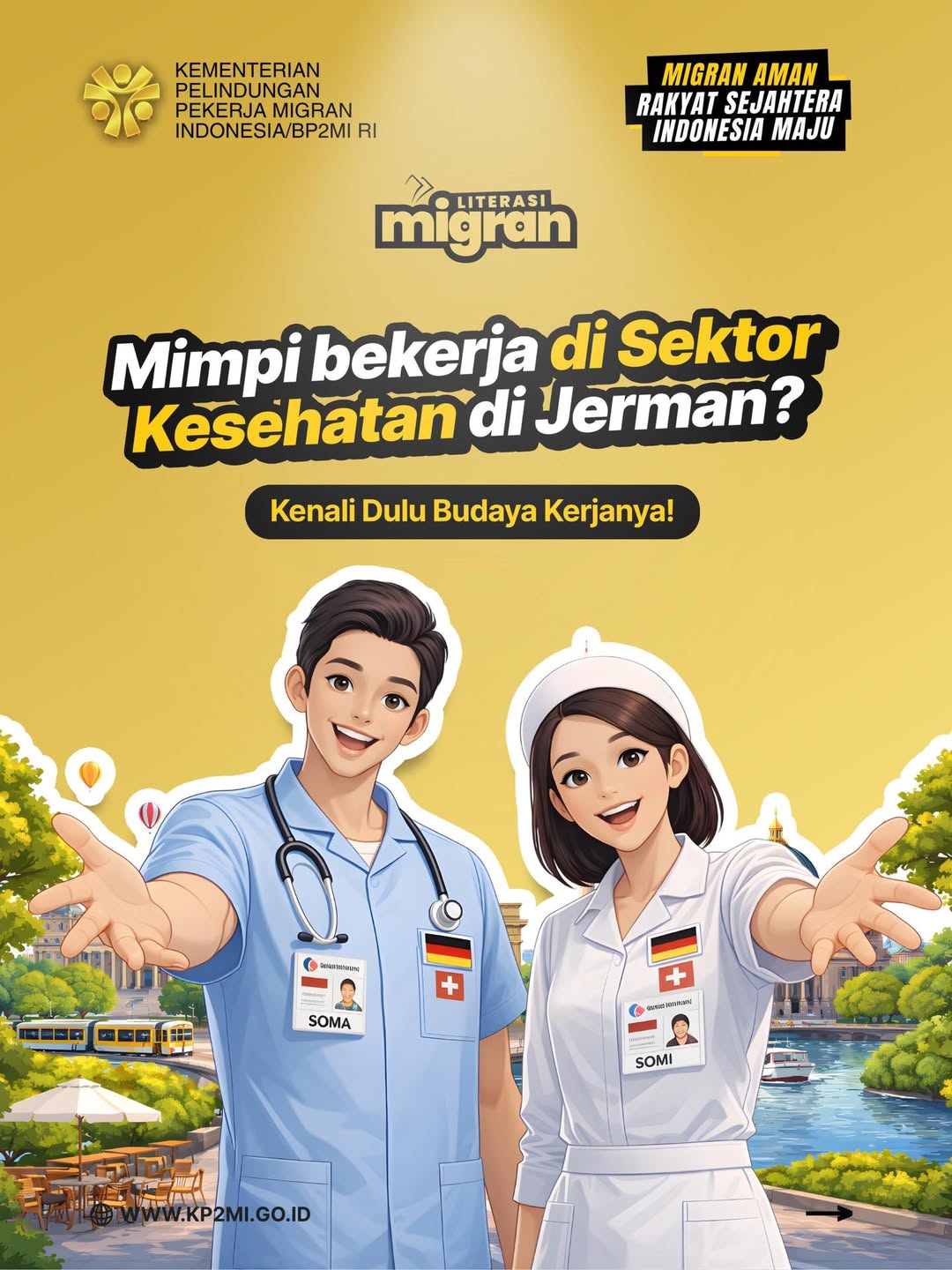 Foto: MIMPI BEKERJA DI SEKTOR KESEHATAN DI JERMAN?