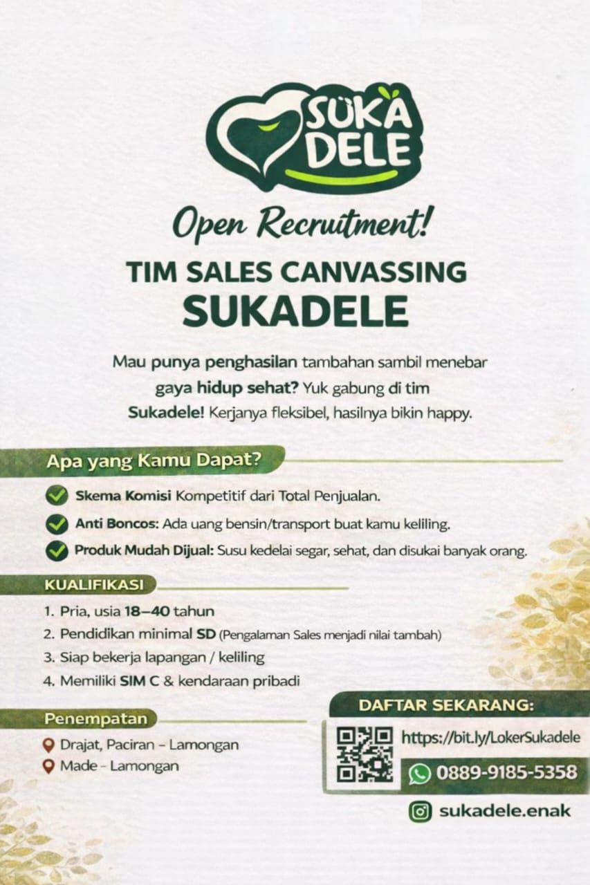 Foto: LOKER SUKA DELE