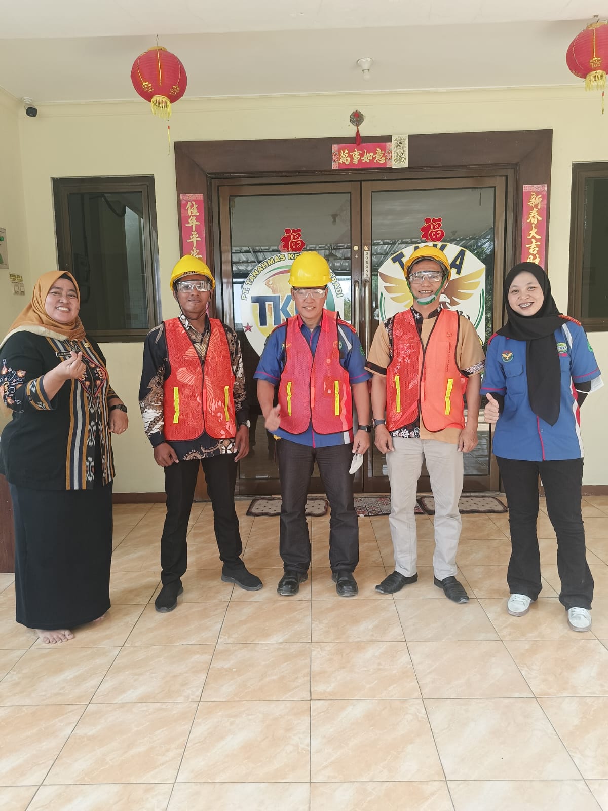 Foto: MEMBANGUN KOMUNIKASI INDUSTRIAL MELALUI KUNJUNGAN DISNAKER KE PERUSAHAAN