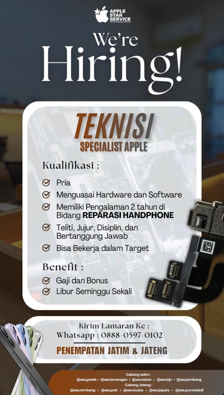 Foto: LOKER APPLE STAR