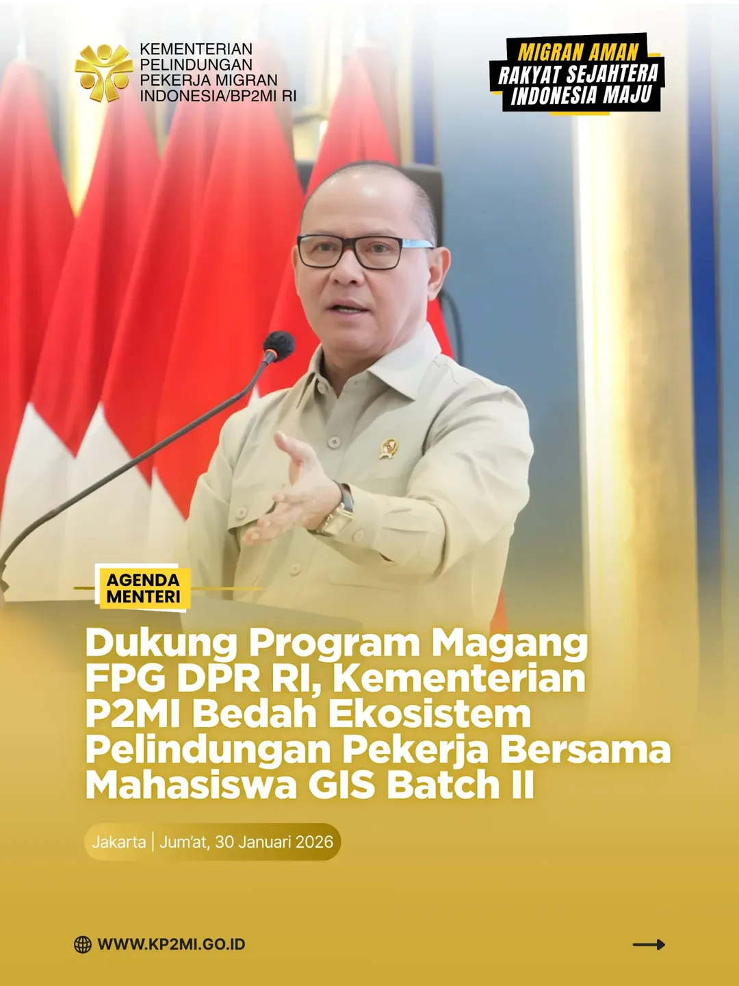 DUKUNG PROGRAM MAGANG FPG DPR RI