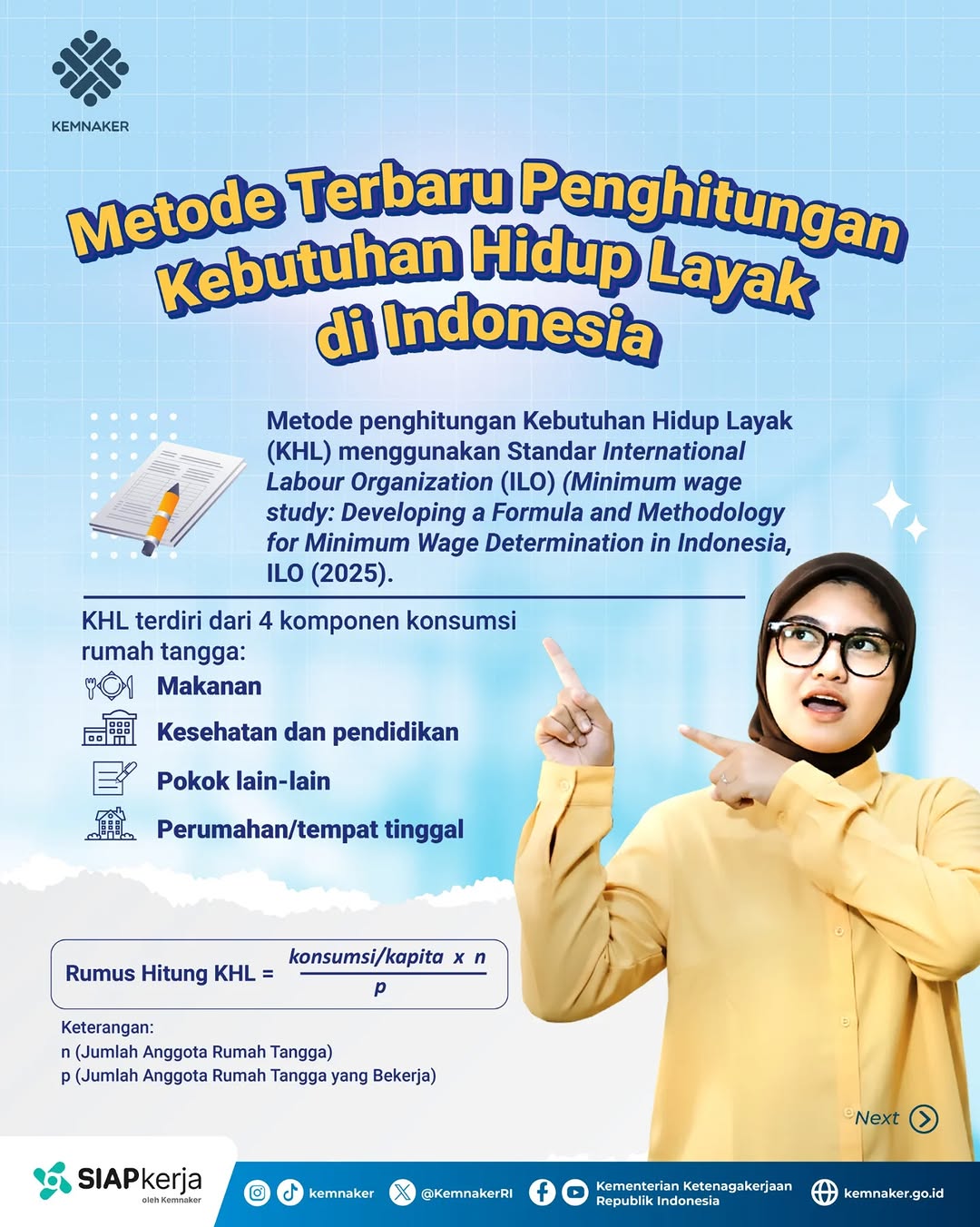 Foto: METODE TERBARU PENGHITUNGAN KEBUTUHAN HIDUP LAYAK DI INDONESIA