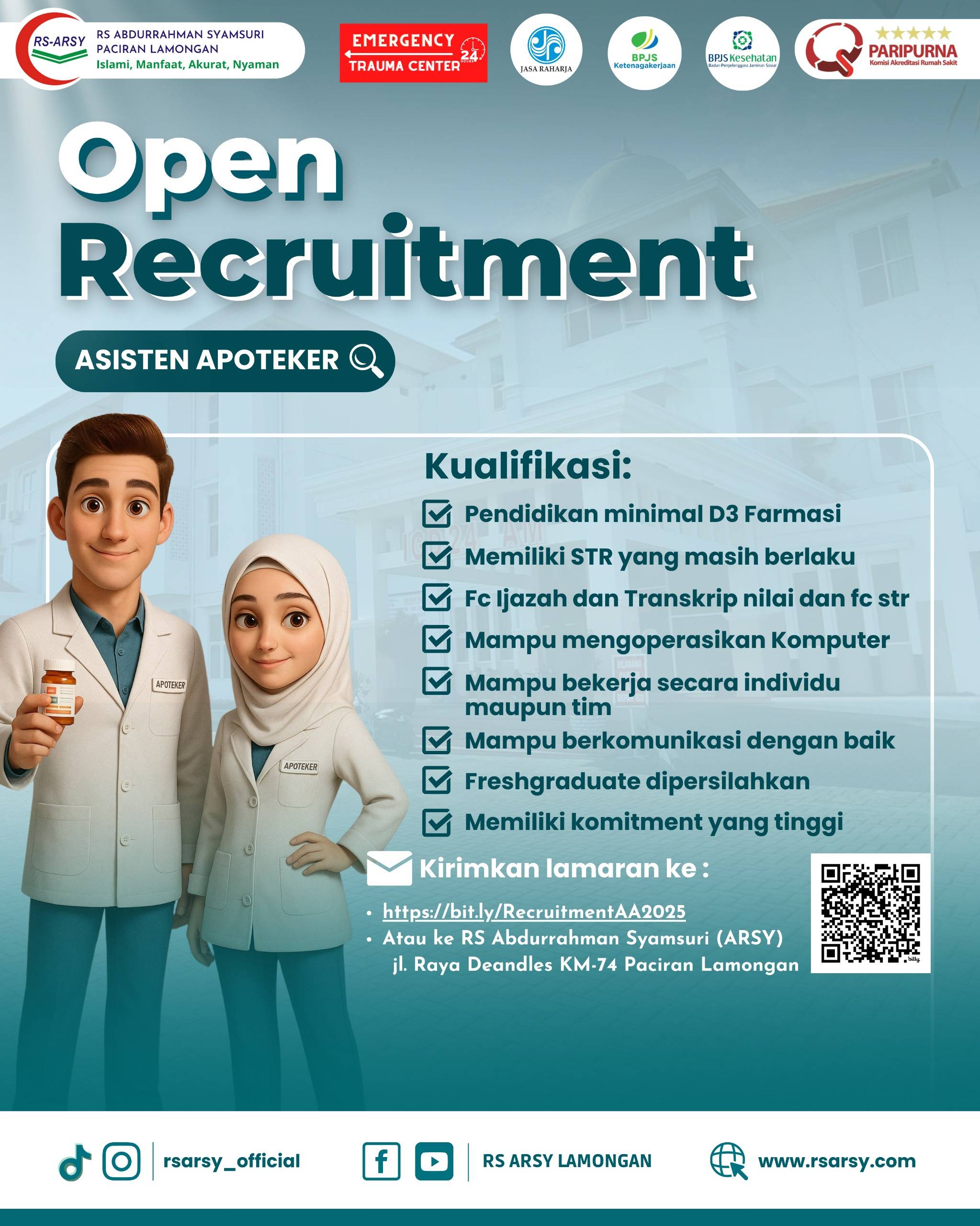 Foto: LOKER RS ARSY PACIRAN