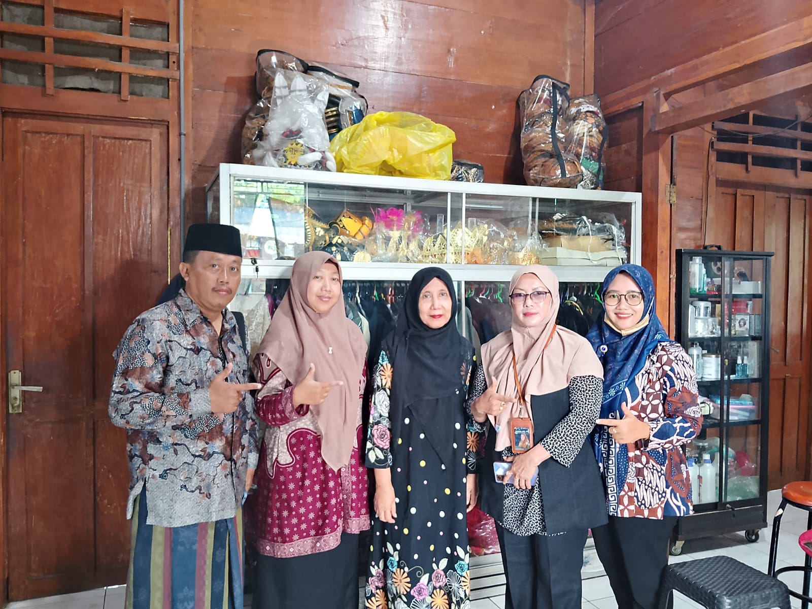 Foto: MONEV DI LPK ANGGRAINI
