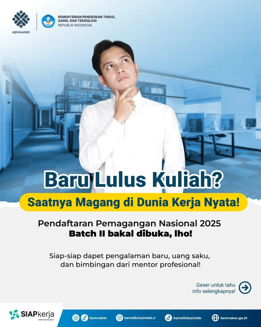 Foto: BARU LULUS KULIAH? SAATNYA MAGANG DI DUNIA KERJA NYATA!