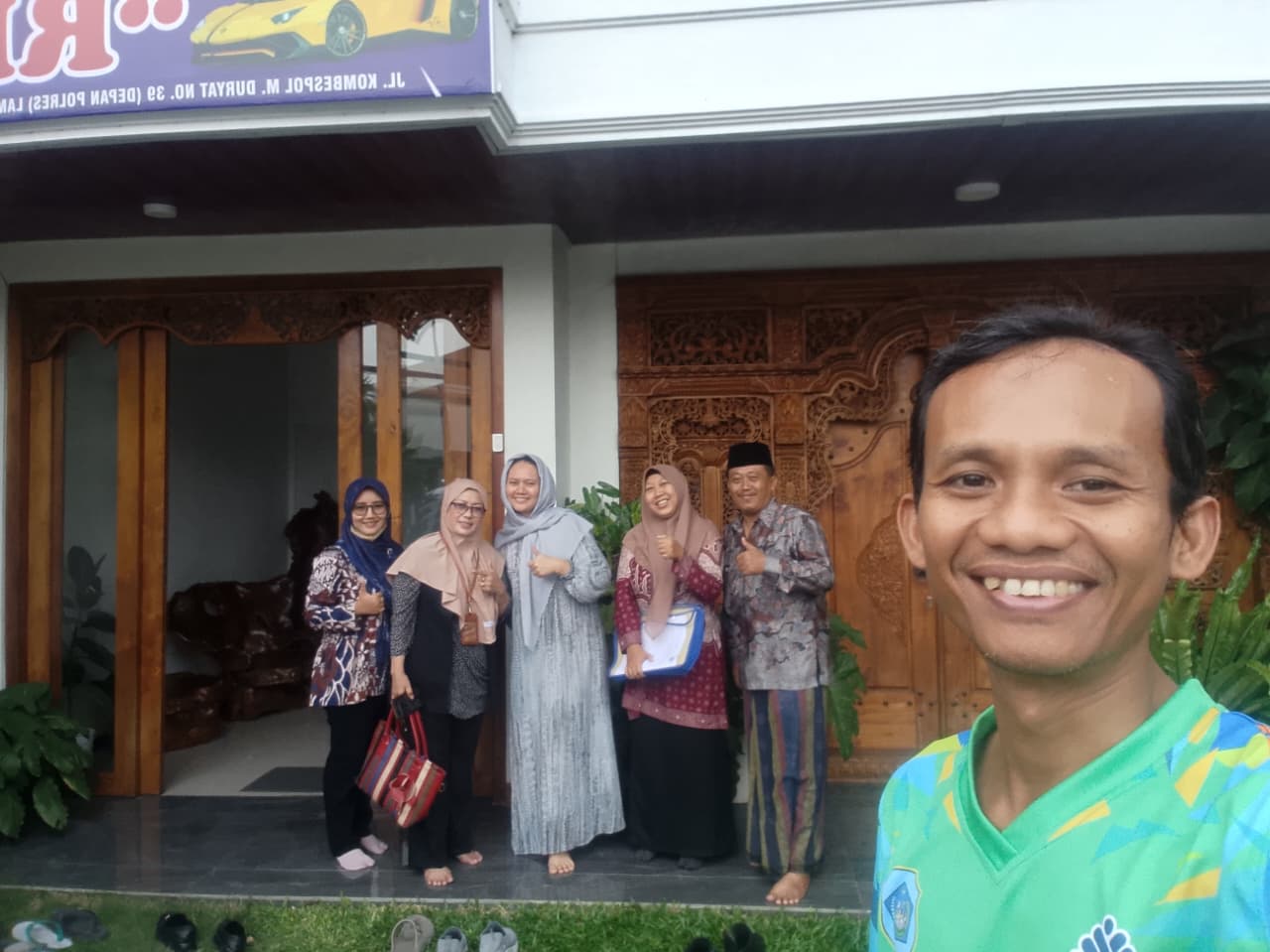 Foto: MONEV DI LPK RIZKY
