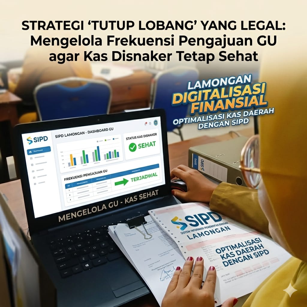 Foto: STRATEGI 'TUTUP LOBANG' YANG LEGAL: MENGELOLA FREKUENSI PENGAJUAN GU AGAR KAS DISNAKER TETAP SEHAT