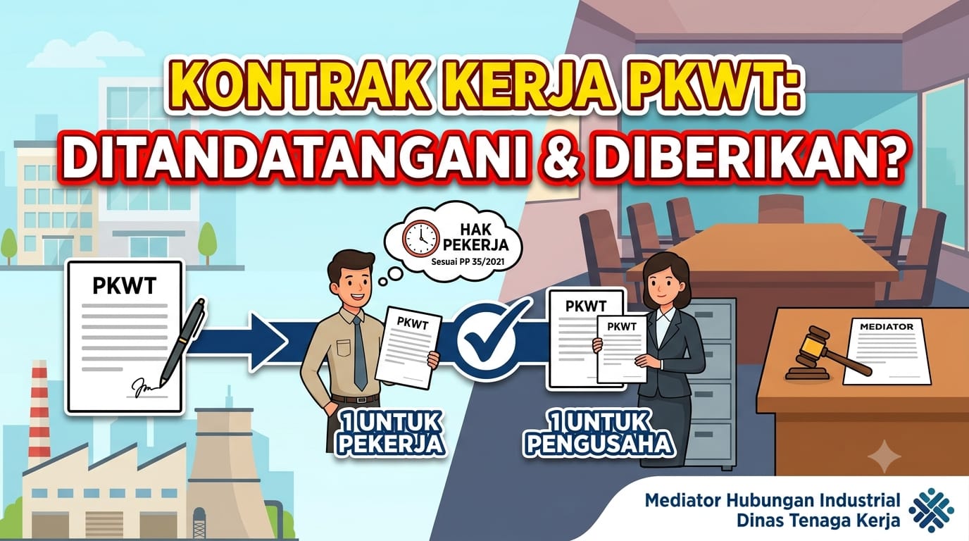 Foto: SERING DIANGGAP RAHASIA PERUSAHAAN, TERNYATA MENAHAN KONTRAK KERJA PEKERJA BISA BERUJUNG MASALAH HUKUM
